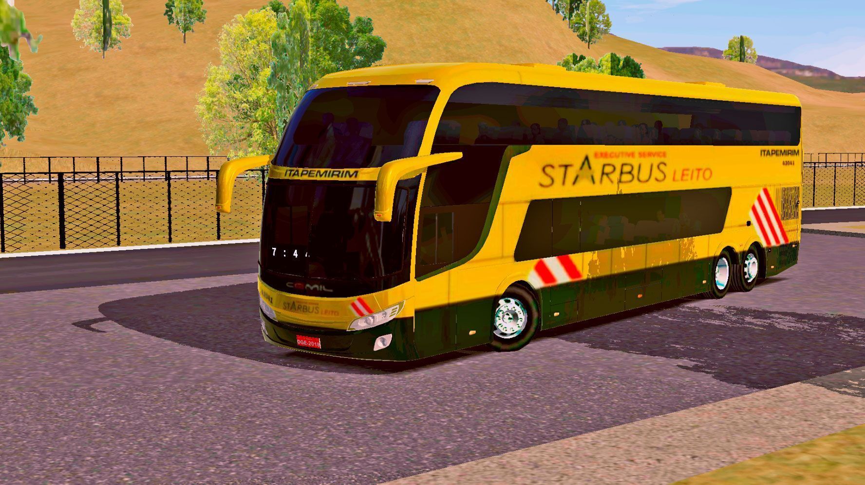 bus driving sim